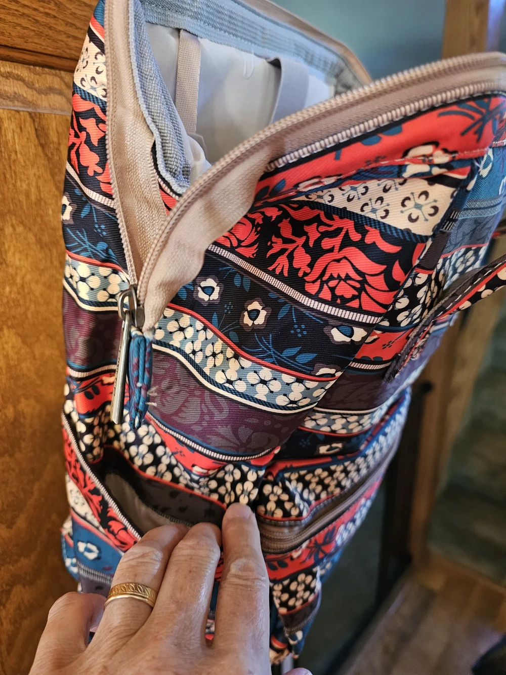 NWOT!!!!  Kinmac Multicolor Striped Women's Backpack
